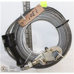 DBI-SALA  FAST-LINE SAFETY CABLE & HOOK  130'.