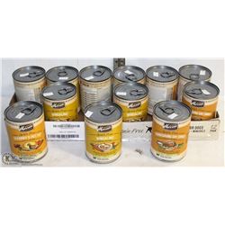 FLAT OF ASSORTED MERRICK CANNED DOG FOOD