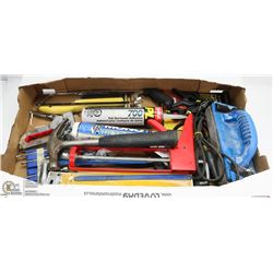 FLAT W/TOOLS & SUPPLIES - SOME NEW - HACK