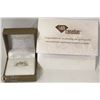 Image 1 : 10K WHITE GOLD AND CANADIAN DIAMOND