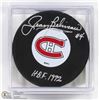Image 1 : MONTREAL CANADIENS JEAN BELIVEAU SIGNED HOF 72