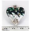 Image 1 : 925 SILVER & ABALONE, MOTHER OF PEARL PENDANT