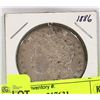 Image 1 : 1886  MORGAN SILVER DOLLAR