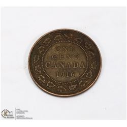 1916 CANADIAN LARGE PENNY