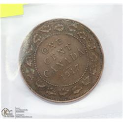 1917 CANADIAN LARGE PENNY