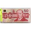 Image 1 : BANK OF CANADA 1988 $50 BANK NOTE-BIRD SERIES