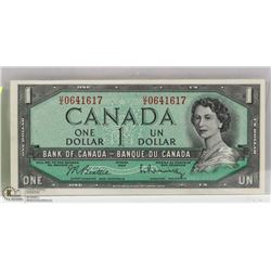 1954 $1 BILL UNC