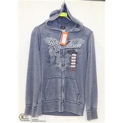 NEW HARLEY DAVIDSON ZIPPERED HOODIE