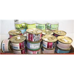 ON CHOICE:  FLAT OF ASSORTED WET CAT FOOD