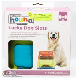 OUTWARD HOUND LUCKY DOG SLOTS TREAT WINNING FUN