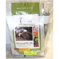 3 BAGS OF RAW MARKET CHICKEN NUGGETS FOR CATS