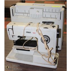 PFAFF SEWING MACHINE WITH HARD CARRY CASE