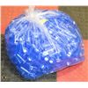 Image 1 : LARGE QUANTITY OF BLUE PILL/STORAGE BOTTLES.
