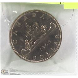 1968 CANADIAN $1 DOLLAR COIN