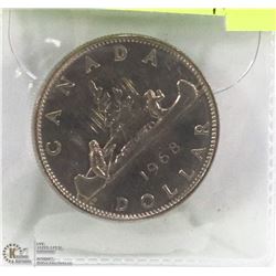 1968 CANADIAN $1 DOLLAR COIN