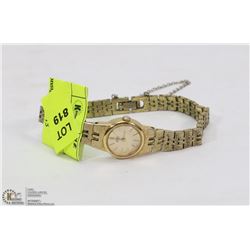 LADIES SEIKO WATCH, SMALL SCUFF ON CRYSTAL