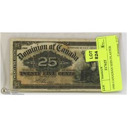 ON CHOICE: 1900 CANADIAN SHIN PLASTER