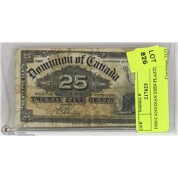 ON CHOICE: 1900 CANADIAN SHIN PLASTER