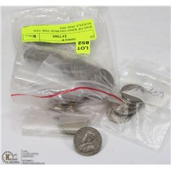 BAG OF KING GEORGE V NICKELS 1920-30'S