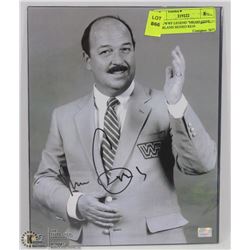 WWE/WWF LEGEND "MEAN" GENE OKERLAND SIGNED 8X10