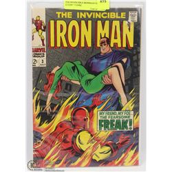 THE INVINCIBLE IRONMAN ISSUE #3, 12 CENT COMIC