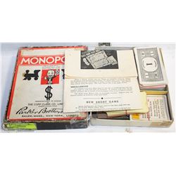 FIRST CANADIAN EDITION MONOPOLY 1936