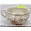 Image 1 : ANTIQUE MADE IN ENGLAND HAND PAINTED CHAMBER POT