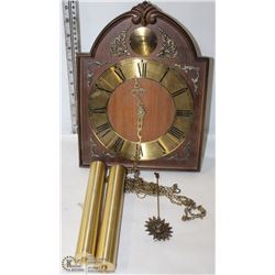 BULOVA TEMPUS FUOILE WALL CLOCK