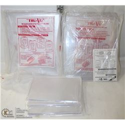 BOX OF NEW THRU VU PLASTIC PRINT HOLDERS 8-1/2X 11