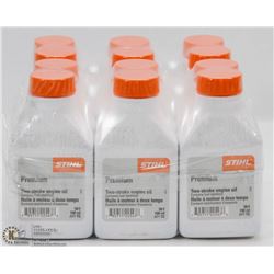 LOT OF 12 STIHL PREMIUM 2 STROKE ENGINE OIL
