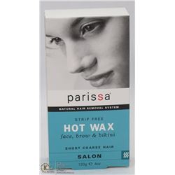 PARISSA HOT WAX FACE, BROWN, BIKINI SALON - SHORT
