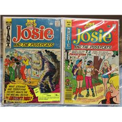 PAIR OF JOSIE AND THE PUSSYCATS ESTATE COMICS