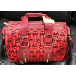 MICHAEL KORS INSPIRED RED-BLACK PURSE