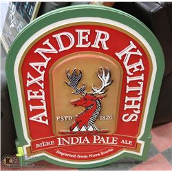 LARGE ALEXANDER KEITH BAR WALL DISPLAY 35” X 28”