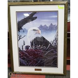 “TAKE FLIGHT” AUTOGRAPHED PRINT LIMITED ED 115/500