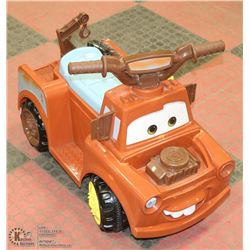 #13-CHILDRENS 6 VOLT TOY TOW TRUCK