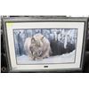 Image 1 : ROBERT BATEMAN PRINT LYNX FRAMED