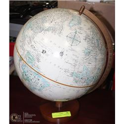 VINTAGE REPLOGE GLOBEMASTER 12" GLOBE RAISED