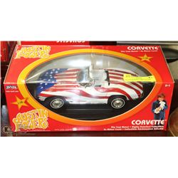 AUSTIN POWERS 1:18 SCALE DIE CAST CORVETTE CAR.