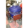 Image 1 : CHROME TOP BLUE LOUISIANA GRILL 22" KOMODO