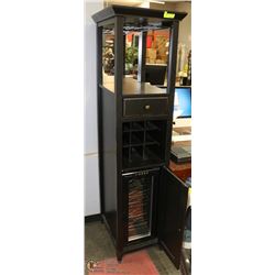 WINE FRIDGE & STORAGE CABINET 18X22X70