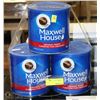 Image 1 : 3 CANS OF 925G MAXWELL HOUSE ORIGINAL ROAST COFFEE