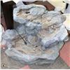 Image 1 : WATERFALL FOUNTAIN WITH LED LIGHTS ROCK FORMATION