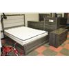 Image 2 : 9PC QUEEN BEDROOM SET INCL HEADBOARD, FOOTBOARD,