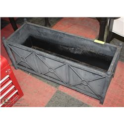 METAL PLANTER 13"X30"