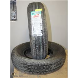 PAIR OF MARSHALL P195/75R14 ALL SEASON TIRES