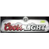 Image 1 : TIN COORS LIGHT BEER SIGN - 26"L X 8.5"H -