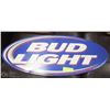 Image 1 : TIN BUD LIGHT BEER SIGN - 30"L X 12"H -