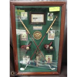 VINTAGE "THE GOLF CLUB" HANDCRAFTED