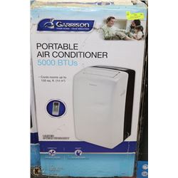 #1-GARRISON PORTABLE AIR CONDITIONER 5000BTUS